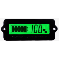 Индикатор уровня заряда для свинцово кислотных аккумуляторов 12V, зеленый Индикатор уровня заряда для свинцово кислотных аккумуляторов 12V, зеленый